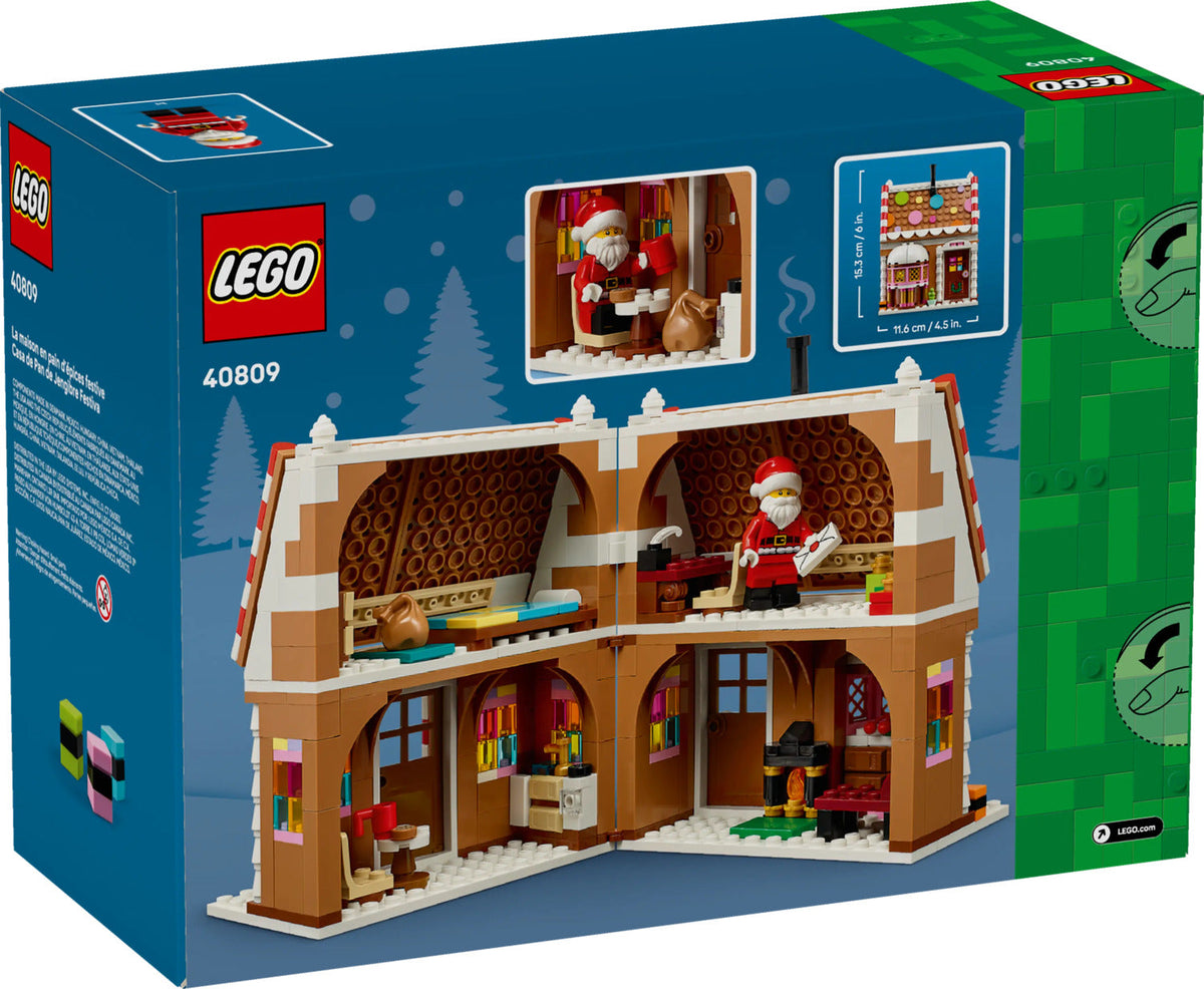 LEGO® Festive Gingerbread House